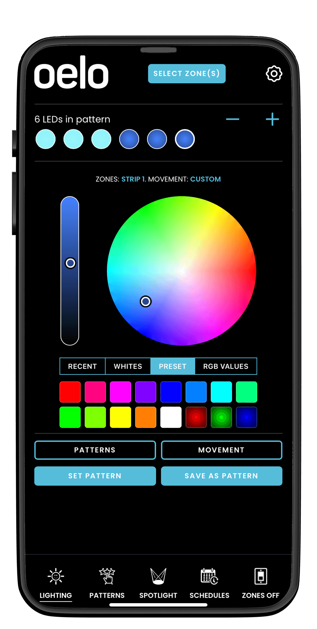 Pick any color